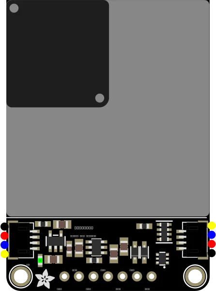 Adafruit PMSA003I Air Quality Breakout illustration